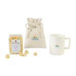 Poppinsanity Artisanal Popcorn Mug Stuffer - Matte White 1 Poppinsanity Artisanal Popcorn Mug Stuffer - Matte White 1