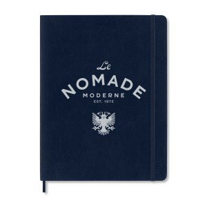 Moleskine Soft Cover Ruled X-Large Notebook - Sapphire Blue 1 Moleskine Soft Cover Ruled X-Large Notebook - Sapphire Blue 1