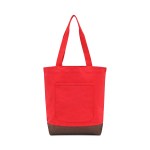 Ivy Recycled Cotton Tote - AWARE™ - Crimson 2 Ivy Recycled Cotton Tote - AWARE™ - Crimson 2