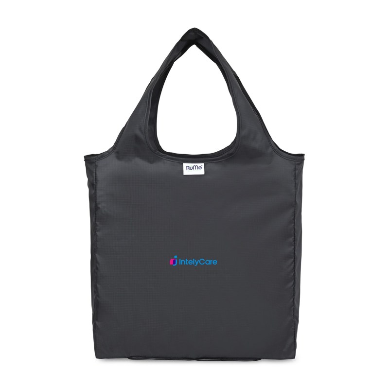 RuMe Recycled Ripstop rPET bFold Tote - Black 1 RuMe Recycled Ripstop rPET bFold Tote - Black 1