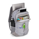 High Sierra Swerve Pro Laptop Backpack - Silver Heather - Alternate High Sierra Swerve Pro Laptop Backpack - Silver Heather - Alternate