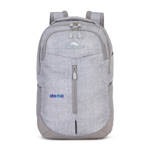 High Sierra Swerve Pro Laptop Backpack - Silver Heather 1 High Sierra Swerve Pro Laptop Backpack - Silver Heather 1