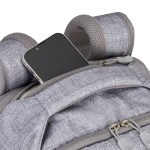 High Sierra Swerve Pro Laptop Backpack - Silver Heather - Alternate High Sierra Swerve Pro Laptop Backpack - Silver Heather - Alternate