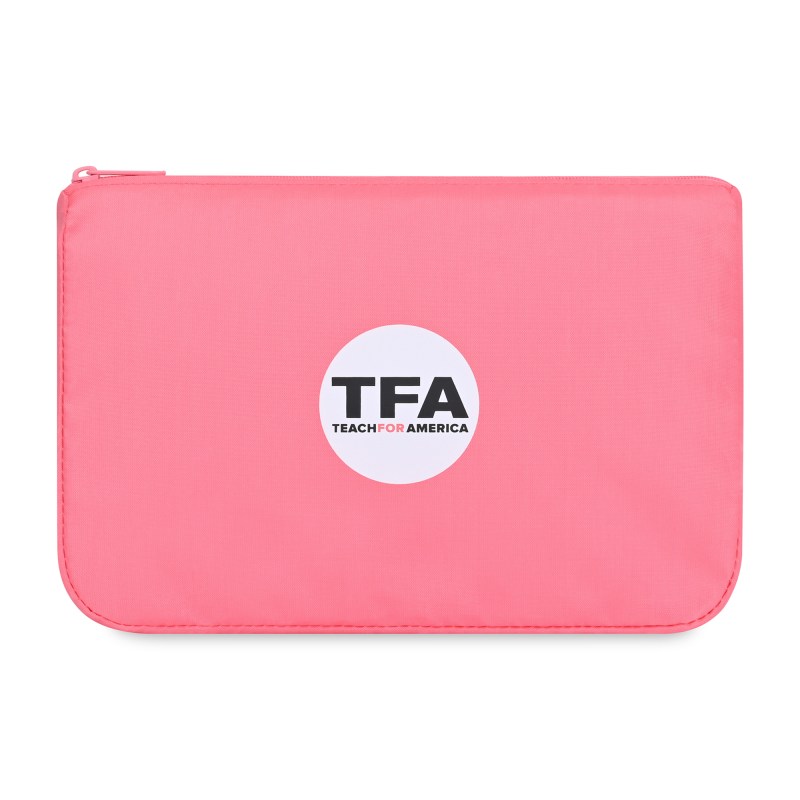 Arlo rPET Zippered Pouch - Pink 1 Arlo rPET Zippered Pouch - Pink 1