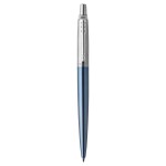 Parker Jotter London Stainless Steel Ballpoint - Waterloo Blue - Chrome Trim 2 Parker Jotter London Stainless Steel Ballpoint - Waterloo Blue - Chrome Trim 2