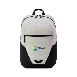Peak Recycled rPET Laptop Backpack - Quiet Grey 1 Peak Recycled rPET Laptop Backpack - Quiet Grey 1
