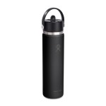 Hydro Flask Wide Flex Straw Cap Bottle 24 Oz. - Black - Alternate Hydro Flask Wide Flex Straw Cap Bottle 24 Oz. - Black - Alternate