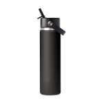 Hydro Flask Wide Flex Straw Cap Bottle 24 Oz. - Black 2 Hydro Flask Wide Flex Straw Cap Bottle 24 Oz. - Black 2