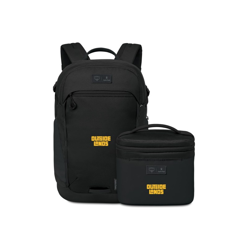 Osprey Axis x Hydro Flask Backpack and Insulated Lunch Bag Bundle - Black 1 Osprey Axis x Hydro Flask Backpack and Insulated Lunch Bag Bundle - Black 1