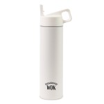MiiR® Vacuum Insulated Wide Mouth Leakproof Straw Lid Bottle - 20 Oz. - White Powder 1 MiiR® Vacuum Insulated Wide Mouth Leakproof Straw Lid Bottle - 20 Oz. - White Powder 1