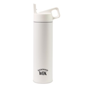 MiiR Vacuum Insulated Wide Mouth Leakproof Straw Lid Bottle - 20 Oz. - White Powder 1 MiiR Vacuum Insulated Wide Mouth Leakproof Straw Lid Bottle - 20 Oz. - White Powder 1