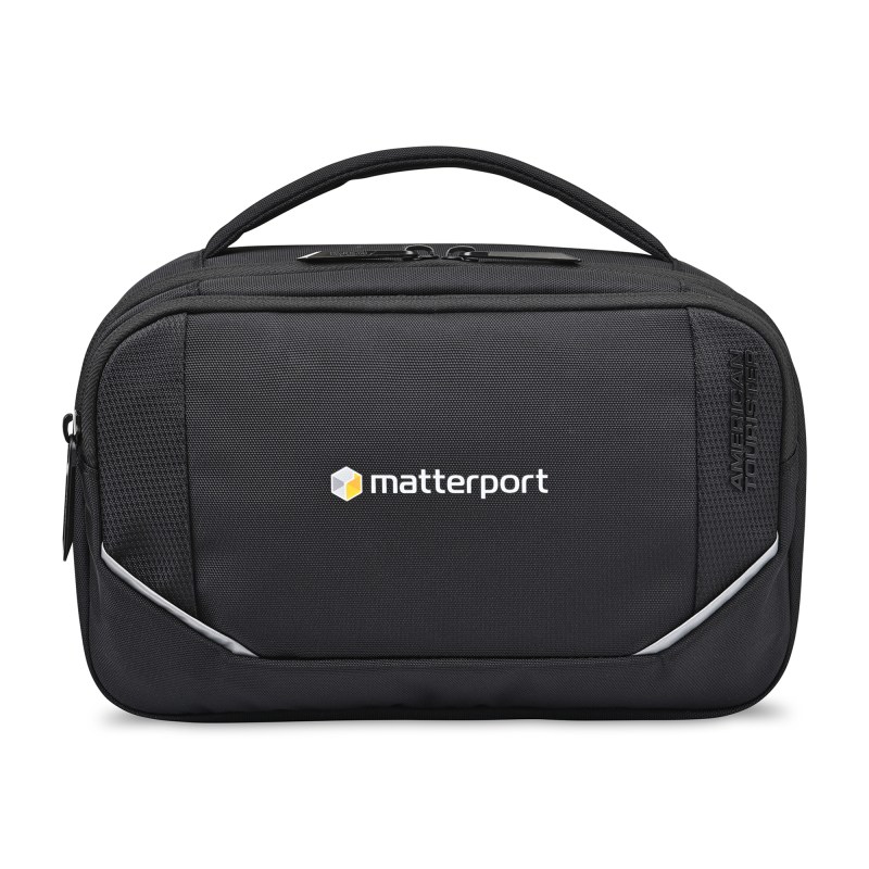 American Tourister Zoom Turbo Toiletry Pouch - Black 1 American Tourister Zoom Turbo Toiletry Pouch - Black 1