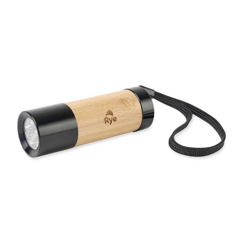 Mini LED Bamboo Flashlight - Black-Fresh Bamboo 1 Mini LED Bamboo Flashlight - Black-Fresh Bamboo 1