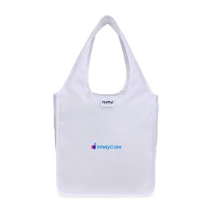 RuMe Recycled Ripstop rPET Mini Tote - White 1 RuMe Recycled Ripstop rPET Mini Tote - White 1