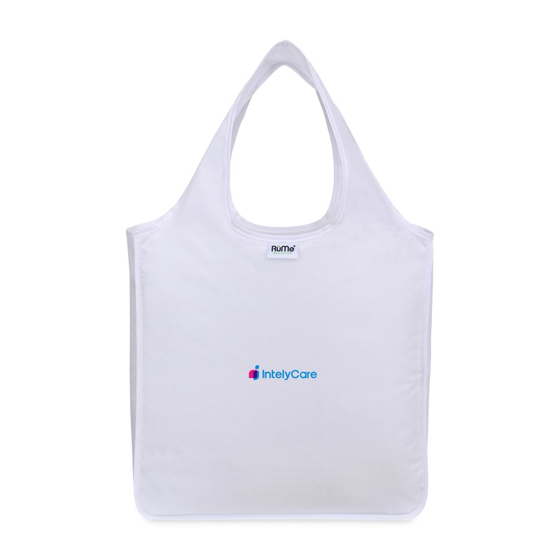 RuMe® Recycled Medium Tote - White 1 RuMe® Recycled Medium Tote - White 1