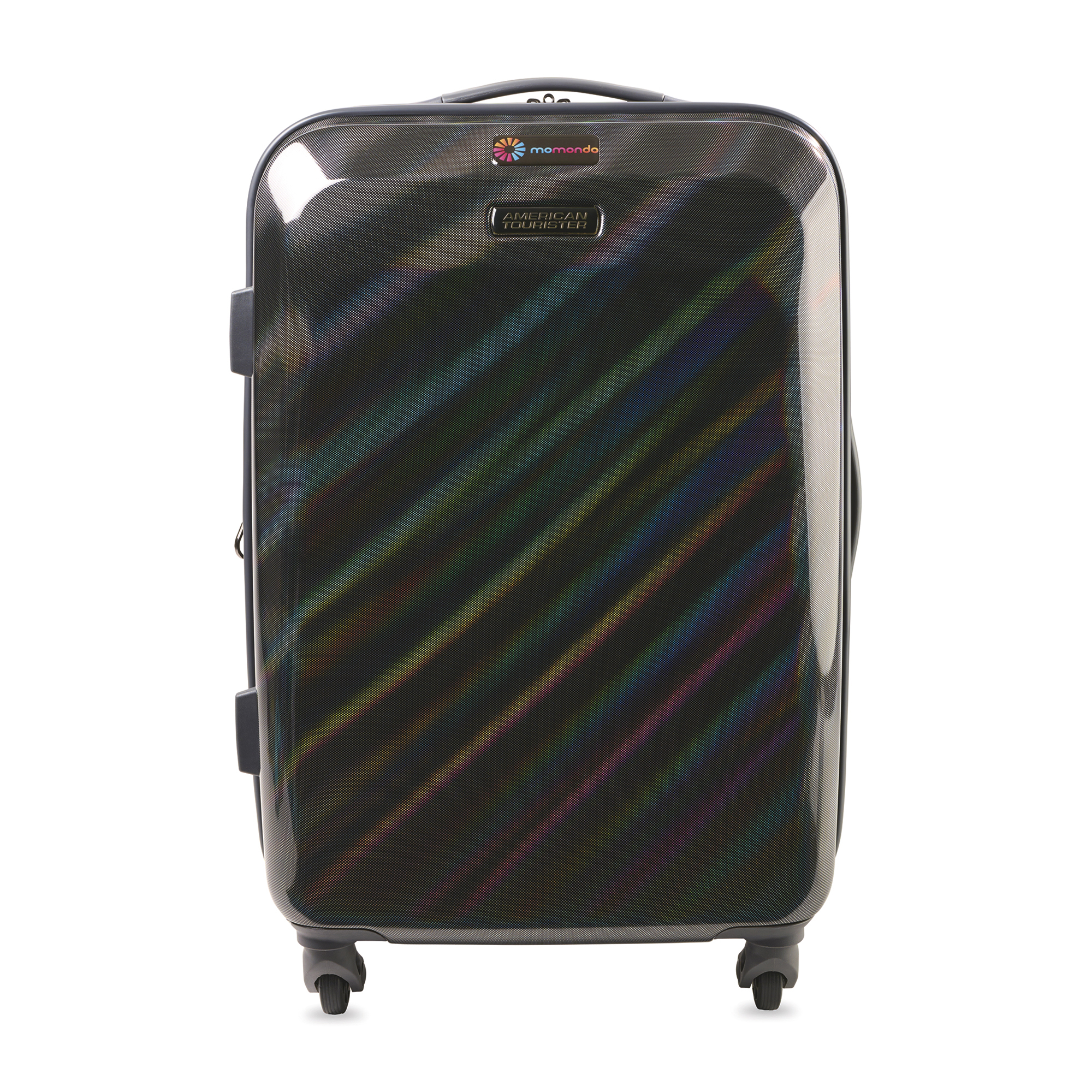 American Tourister Moonlight 21" Carry-on Spinner - Iridescent Black 1 American Tourister Moonlight 21" Carry-on Spinner - Iridescent Black 1