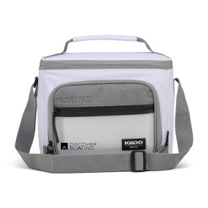 Igloo Marine 12 Can Cube Cooler - White 1 Igloo Marine 12 Can Cube Cooler - White 1