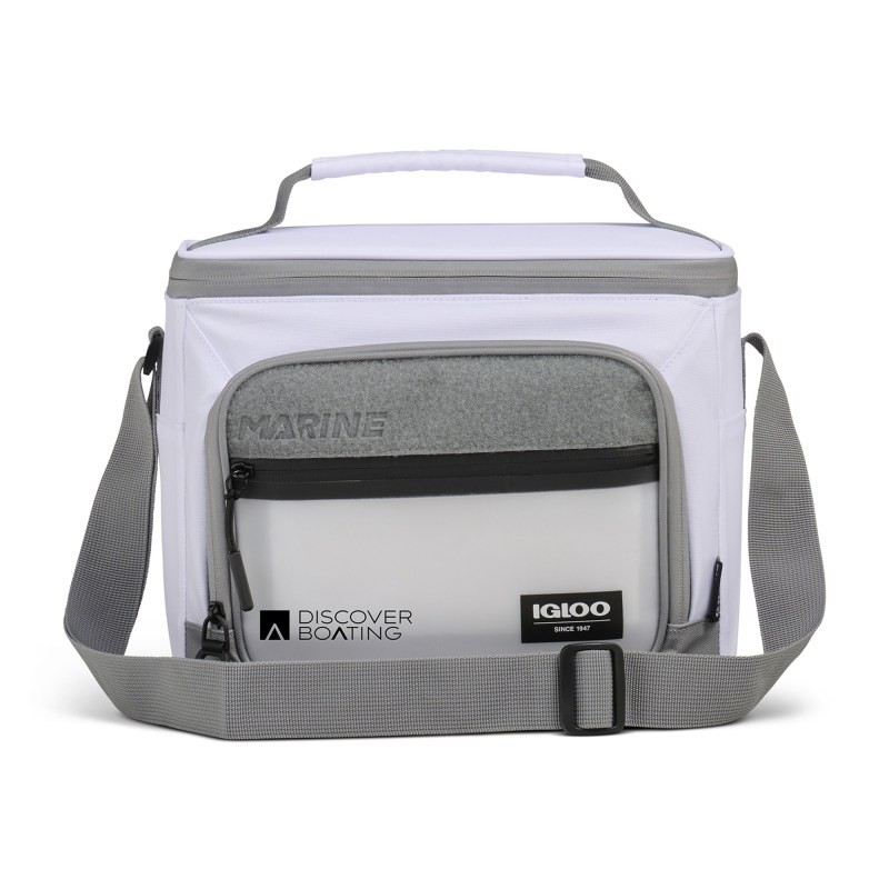 Igloo® Marine 12 Can Cube Cooler - White 1 Igloo® Marine 12 Can Cube Cooler - White 1