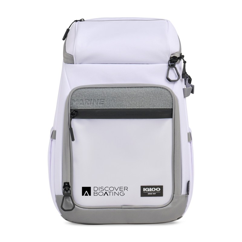 Igloo® Marine 30 Can Backpack Cooler - White 1 Igloo® Marine 30 Can Backpack Cooler - White 1