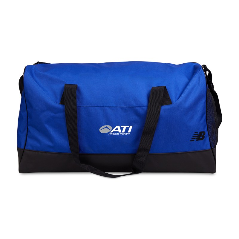 New Balance Essentials Recycled rPET Large Duffel - Royal 1 New Balance Essentials Recycled rPET Large Duffel - Royal 1