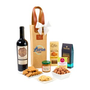 Limerick Lane Cellars Wine Enthusiast Tote & Gourmet Gift Set - Natural 1 Limerick Lane Cellars Wine Enthusiast Tote & Gourmet Gift Set - Natural 1