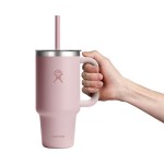 Hydro Flask Travel Tumbler Clear Lid 32 Oz. - Trillium - Alternate Hydro Flask Travel Tumbler Clear Lid 32 Oz. - Trillium - Alternate