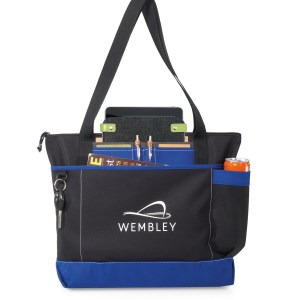 Avenue Business Tote - Royal Blue 1 Avenue Business Tote - Royal Blue 1