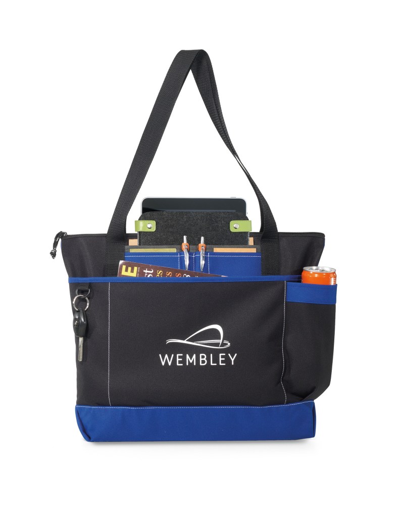 Avenue Business Tote - Royal Blue 1 Avenue Business Tote - Royal Blue 1