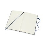 Moleskine® Hard Cover Large Double Layout Notebook - Sapphire Blue - Alternate Moleskine® Hard Cover Large Double Layout Notebook - Sapphire Blue - Alternate