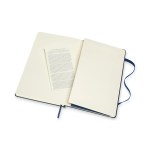 Moleskine® Hard Cover Large Double Layout Notebook - Sapphire Blue - Alternate Moleskine® Hard Cover Large Double Layout Notebook - Sapphire Blue - Alternate
