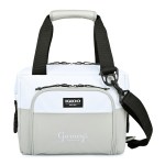 Igloo® Seadrift™ Snap Down 12 Can Cooler - White-Grey 1 Igloo® Seadrift™ Snap Down 12 Can Cooler - White-Grey 1
