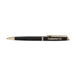 Waterman Hemisphere Ballpoint - Blue Ink - Black - Gold Trim 1 Waterman Hemisphere Ballpoint - Blue Ink - Black - Gold Trim 1