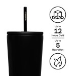CORKCICLE Cold Cup - 24 Oz. - Matte Black - Alternate CORKCICLE Cold Cup - 24 Oz. - Matte Black - Alternate