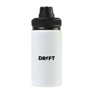 Jett Aluminum Chug Lid Hydration Bottle - 16 Oz. - White 1 Jett Aluminum Chug Lid Hydration Bottle - 16 Oz. - White 1