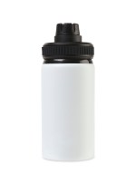 Jett Aluminum Chug Lid Hydration Bottle - 16 Oz. - White 2 Jett Aluminum Chug Lid Hydration Bottle - 16 Oz. - White 2