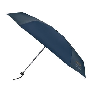 Elements 39" Recycled rPET Manual Mini Folding Umbrella - Navy 1 Elements 39" Recycled rPET Manual Mini Folding Umbrella - Navy 1