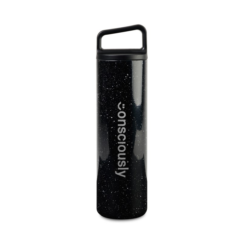MiiR® Vacuum Insulated Wide Mouth Bottle - 20 Oz. - Black Speckle 1 MiiR® Vacuum Insulated Wide Mouth Bottle - 20 Oz. - Black Speckle 1