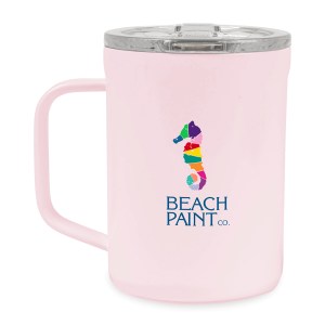 Corkcicle® Coffee Mug - 16 oz. - Powder Puff 1 Corkcicle® Coffee Mug - 16 oz. - Powder Puff 1