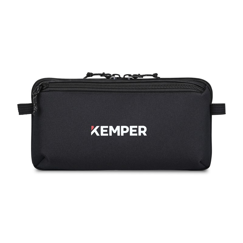 Newton Recycled rPET Electronics Cord Management Pouch - Black 1 Newton Recycled rPET Electronics Cord Management Pouch - Black 1