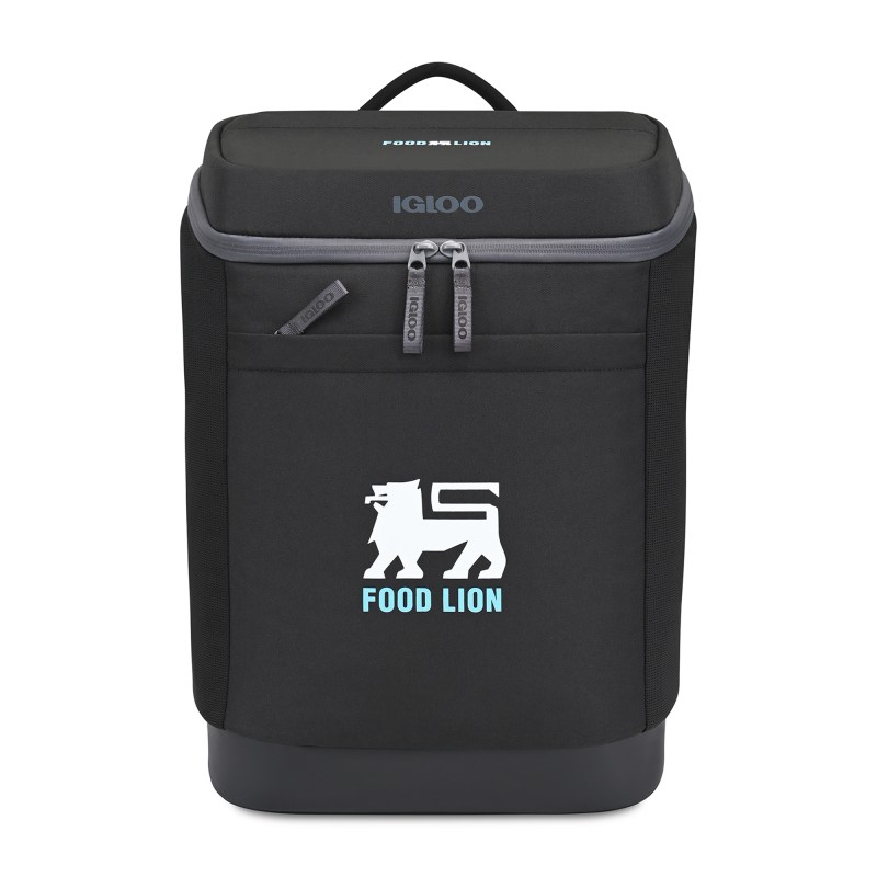 Igloo Day Chiller Recycled Poly Backpack 24 Can Soft Cooler - Black 1 Igloo Day Chiller Recycled Poly Backpack 24 Can Soft Cooler - Black 1
