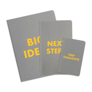 Moleskine Assorted Size Cahier 3-Pack - Pebble Grey 1 Moleskine Assorted Size Cahier 3-Pack - Pebble Grey 1