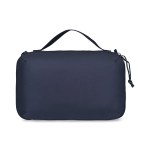 Parker Recycled rPET Dual Zippered Pouch - Navy 2 Parker Recycled rPET Dual Zippered Pouch - Navy 2