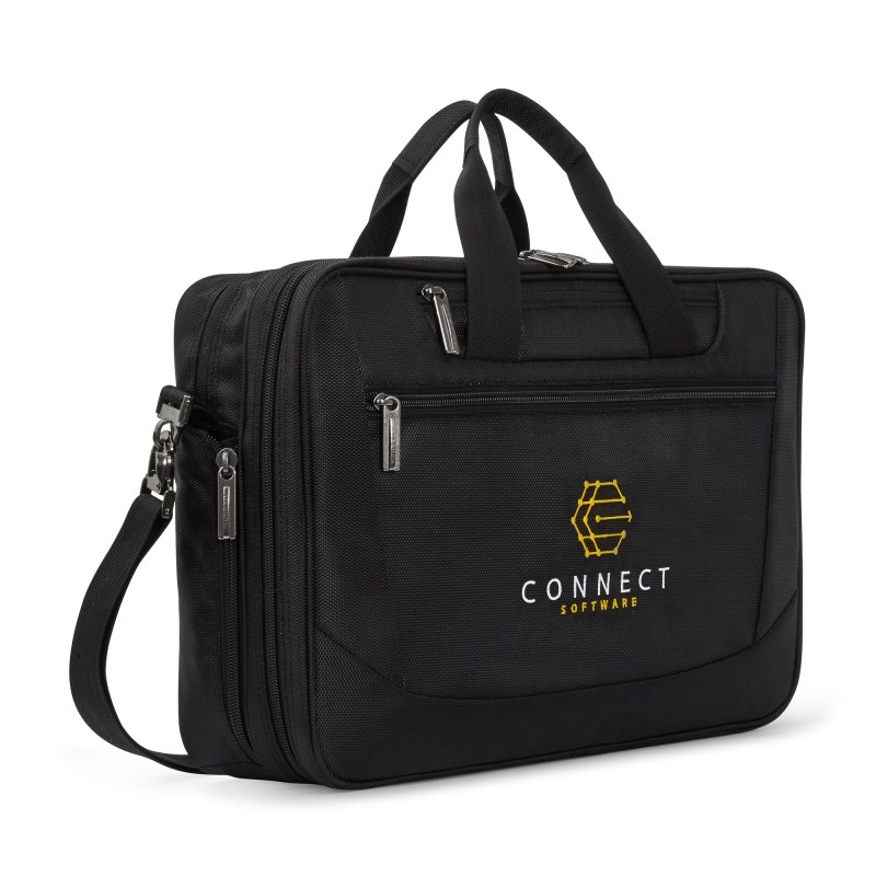 Travis & Wells® Transit Laptop Portfolio - Black 1 Travis & Wells® Transit Laptop Portfolio - Black 1
