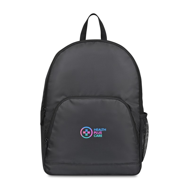 Repeat Lite Recycled Poly Backpack - Black 1 Repeat Lite Recycled Poly Backpack - Black 1