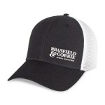 Merrimack Hat Co. Casey Performance Trucker - Black-White 1 Merrimack Hat Co. Casey Performance Trucker - Black-White 1