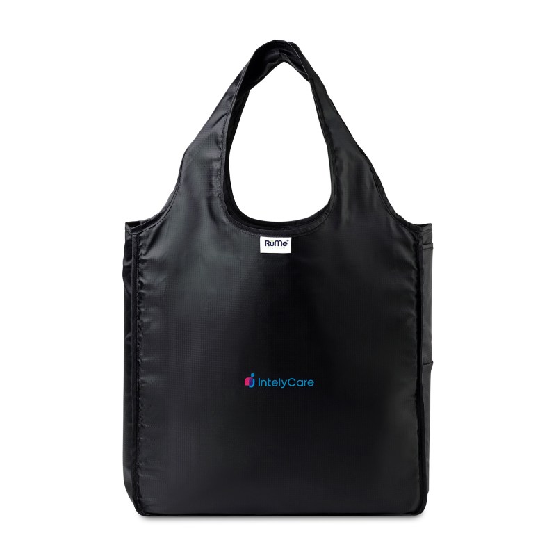 RuMe Recycled Ripstop rPET Medium Tote - Black 1 RuMe Recycled Ripstop rPET Medium Tote - Black 1