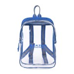 Sigma Clear Mini Backpack - Royal Blue 1 Sigma Clear Mini Backpack - Royal Blue 1