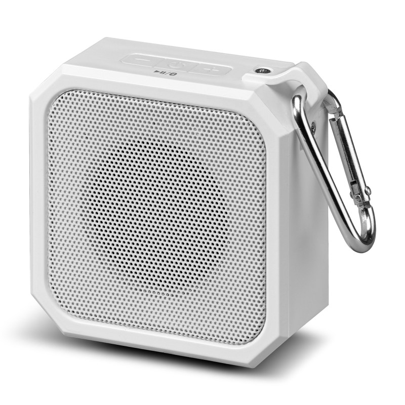 iLive™ Water Resistant Magnetic Speaker - White 1 iLive™ Water Resistant Magnetic Speaker - White 1