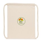 Impact AWARE™ Recycled Cotton Cinchpack 145g - Off White - Alternate Impact AWARE™ Recycled Cotton Cinchpack 145g - Off White - Alternate