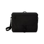 Peak Recycled rPET Laptop Messenger Bag - Black 2 Peak Recycled rPET Laptop Messenger Bag - Black 2